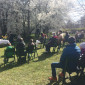 Ostersonntag im Pfarrgarten