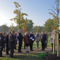 In Wittenberg wird unser Lutherbaum gepflanzt! (Oktober 2011)