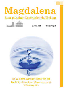 Cover Gemeindebrief Sommer 25