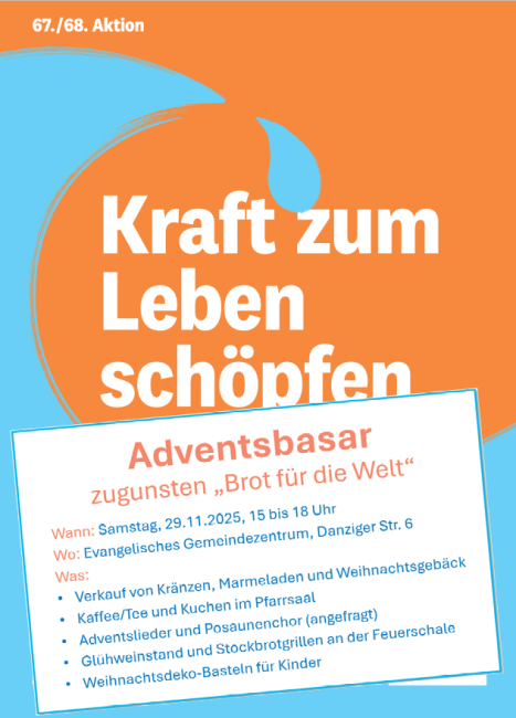 BfdW Basar Plakat 2025